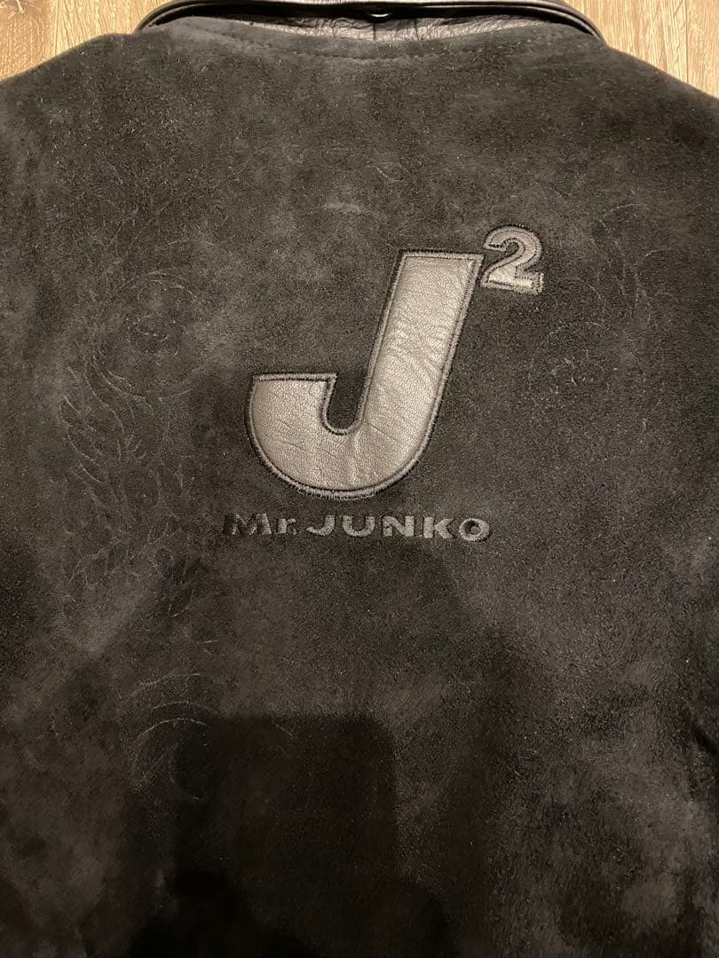 Mr.Junko スタジャン スエード レザージャケット 本革 80s