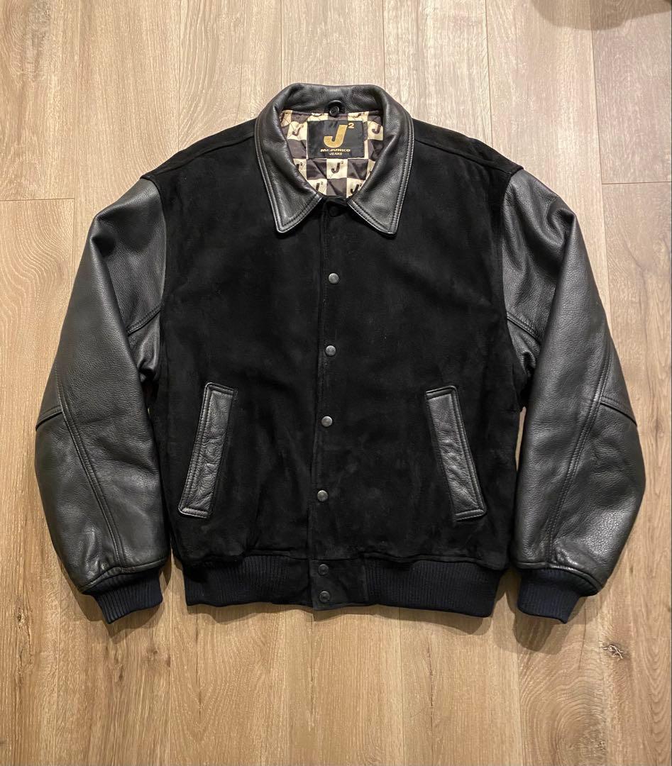 Mr.Junko スタジャン スエード レザージャケット 本革 80s
