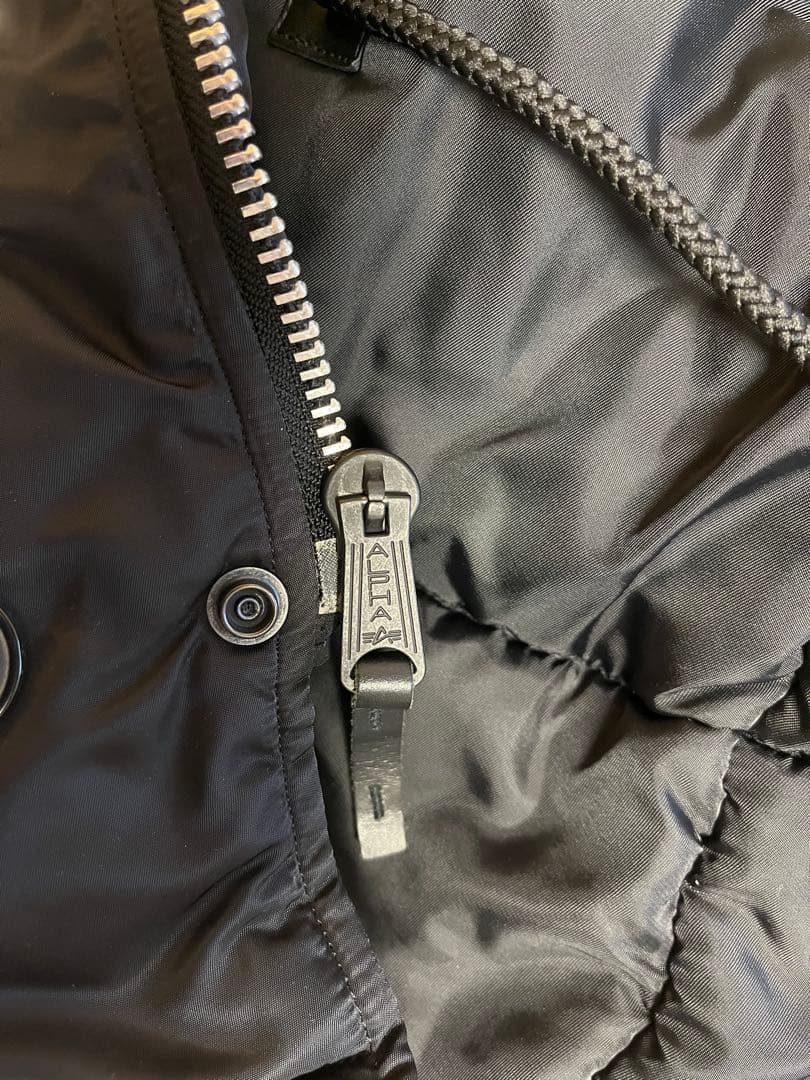 ALPHA INDUSTRIES N-3B TIGHT FIT 黒　Sサイズ