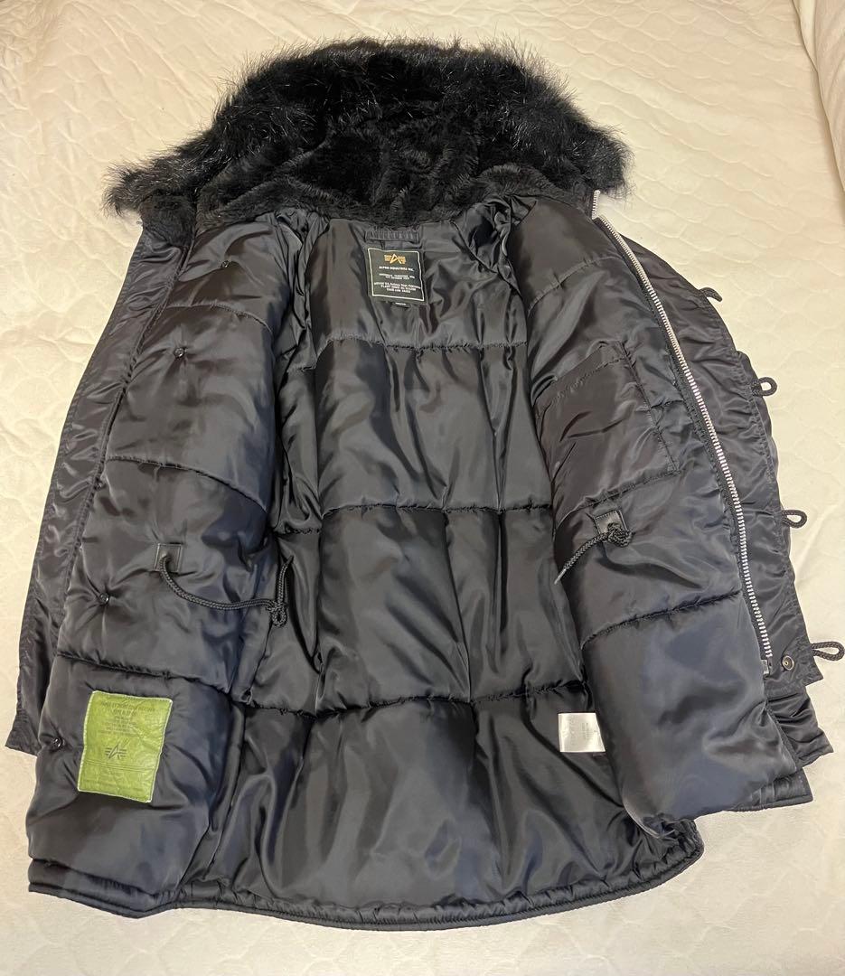 ALPHA INDUSTRIES N-3B TIGHT FIT 黒　Sサイズ