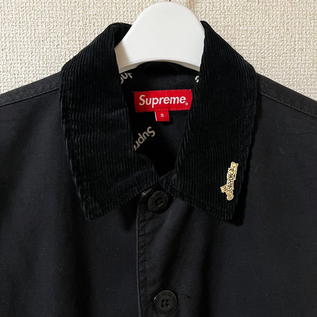 supreme barn coat シュプリーム バーンコート ブラック S
