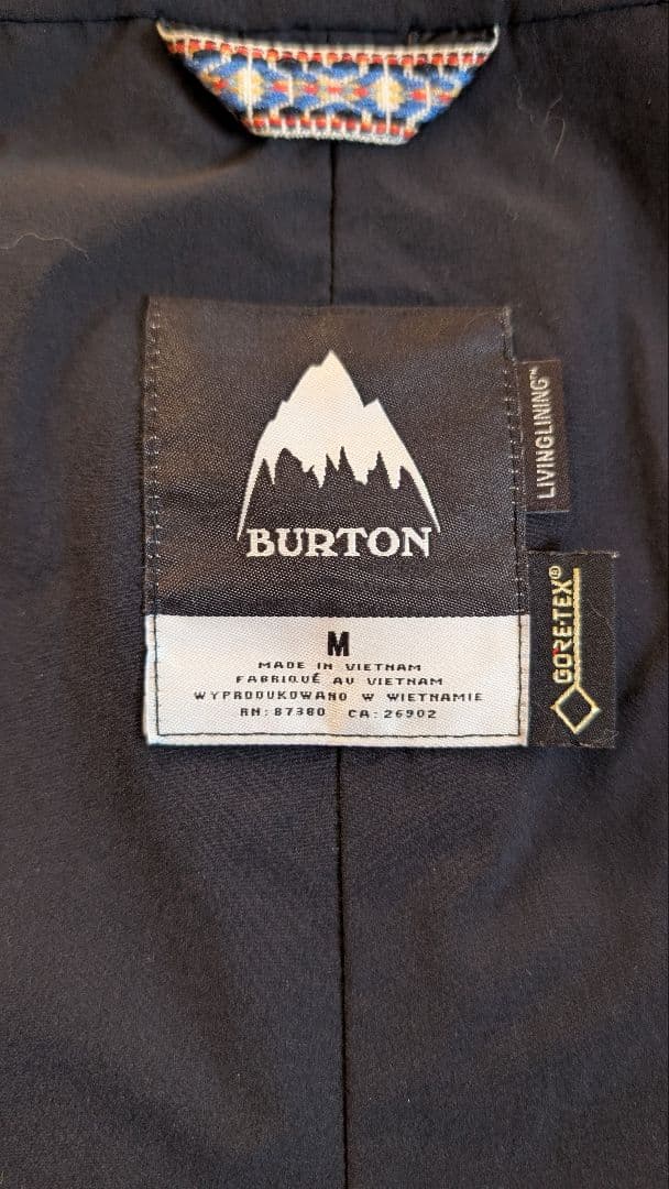 バートンBURTON レディース ビブパンツ M GORE-TEX