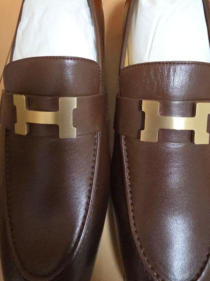 エルメス メンズ モカシン新品未使用 27.5cmサイズ