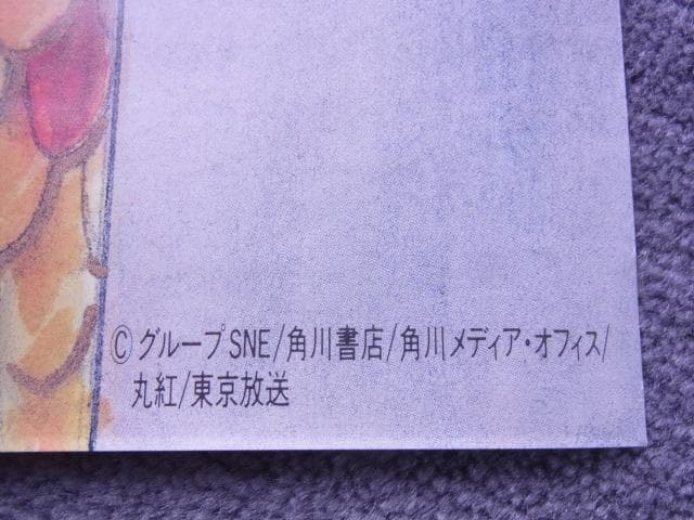 未使用品　非売品　ポスター　ロードス島戦記 DIEDLIT　ディードリット