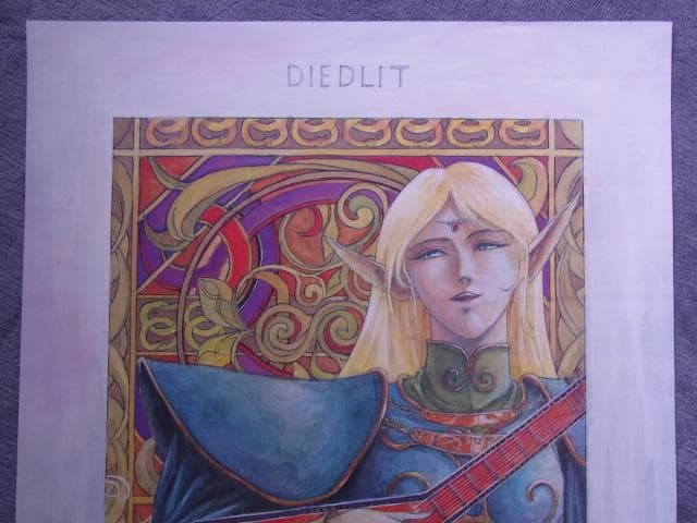 未使用品　非売品　ポスター　ロードス島戦記 DIEDLIT　ディードリット