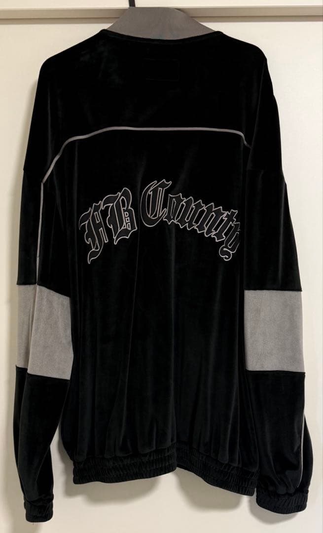 fb county ベロア　セットアップ