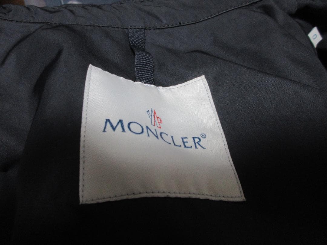 MONCLER モンクレール ナイロンショートコートベルト付 サイズ0=Xs