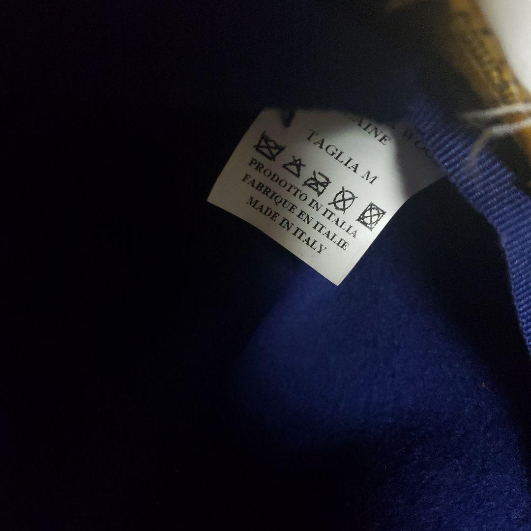 新品◆htc x b'2nd ハット◇イタリア製◇100%ウール◇レザータグ