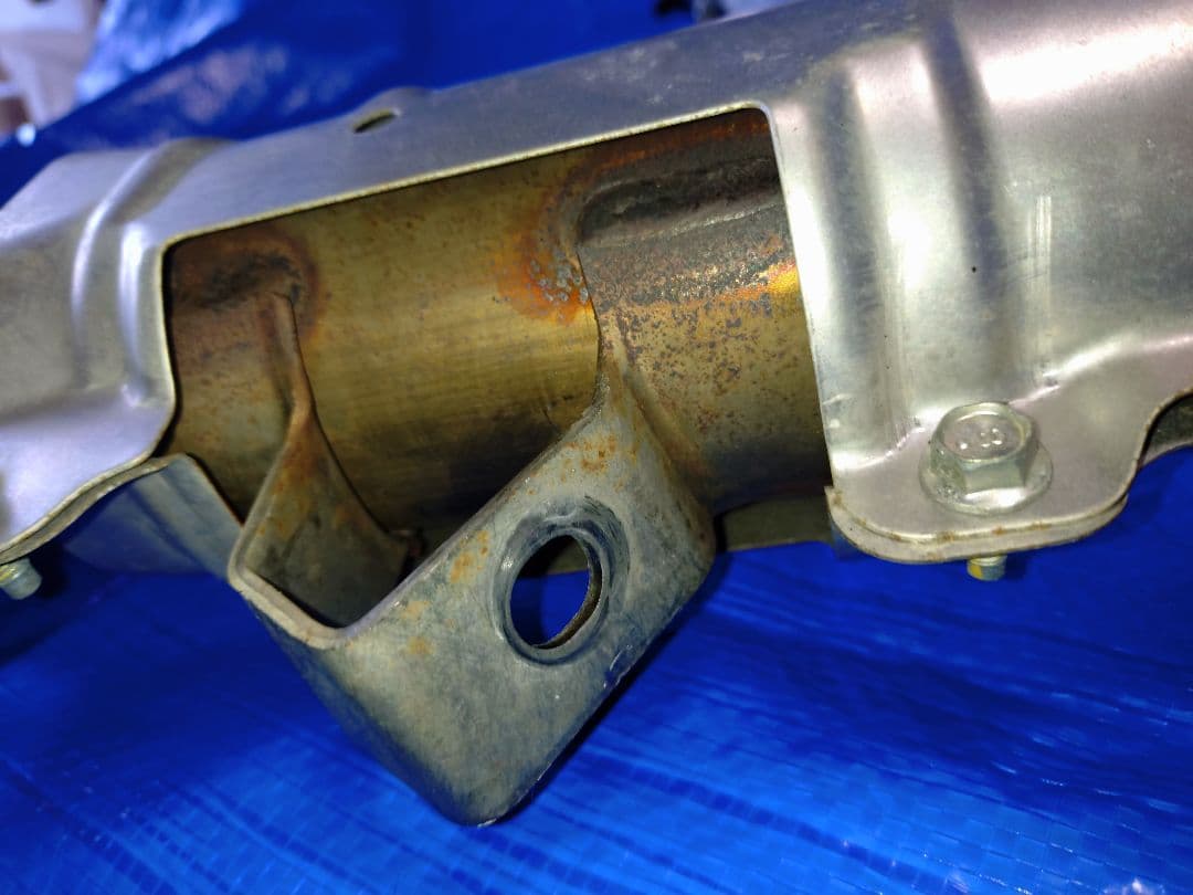 インプレッサ WRX STI純正 触媒 フロントパイプ VAB A　使用品