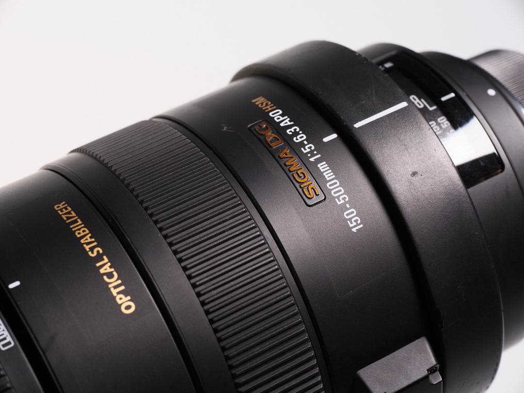 SIGMA 150-500mm F5-6.3 ズームレンズ ニコン用 Fマウント