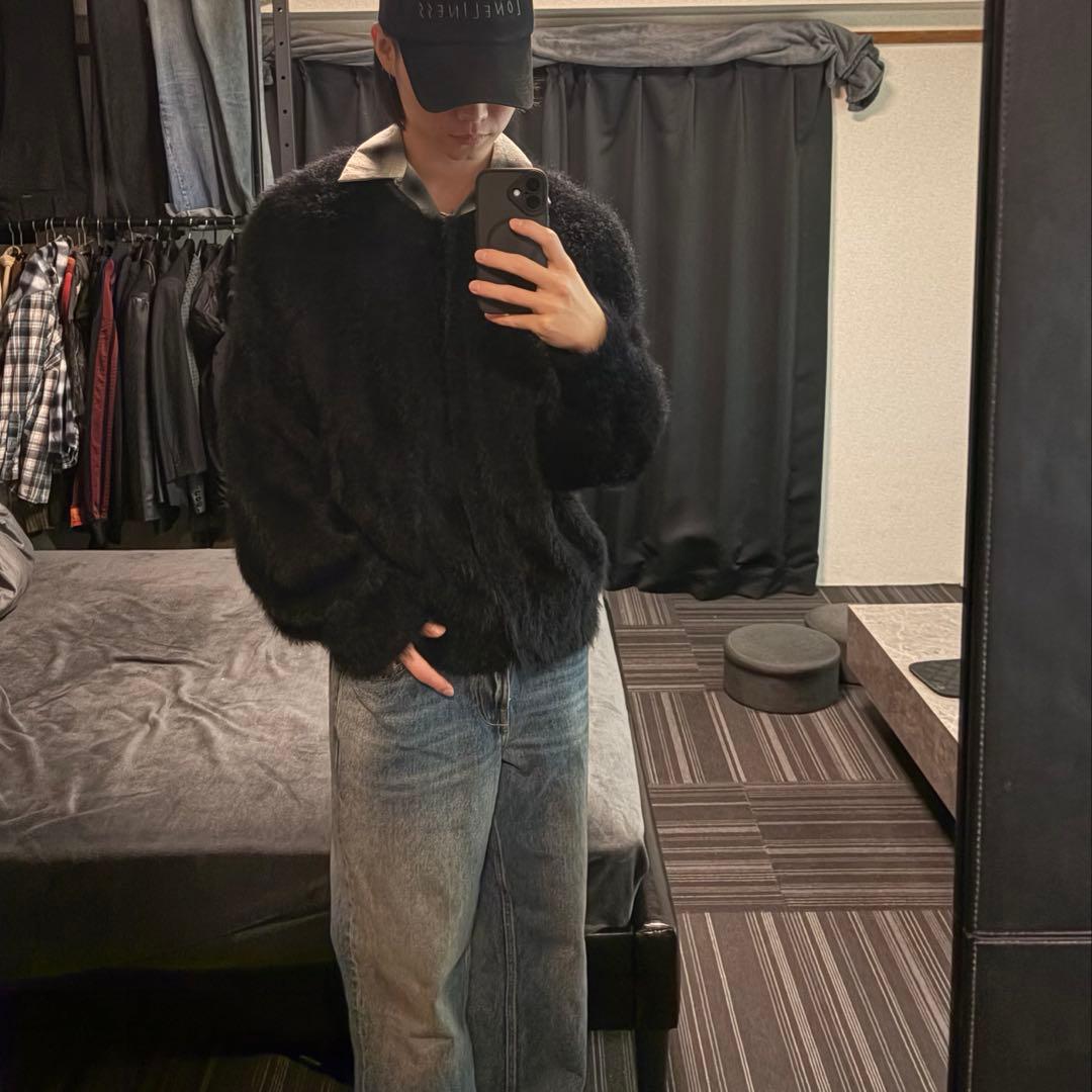 し*す様 sullen tokyo 2way shaggy knit sweat