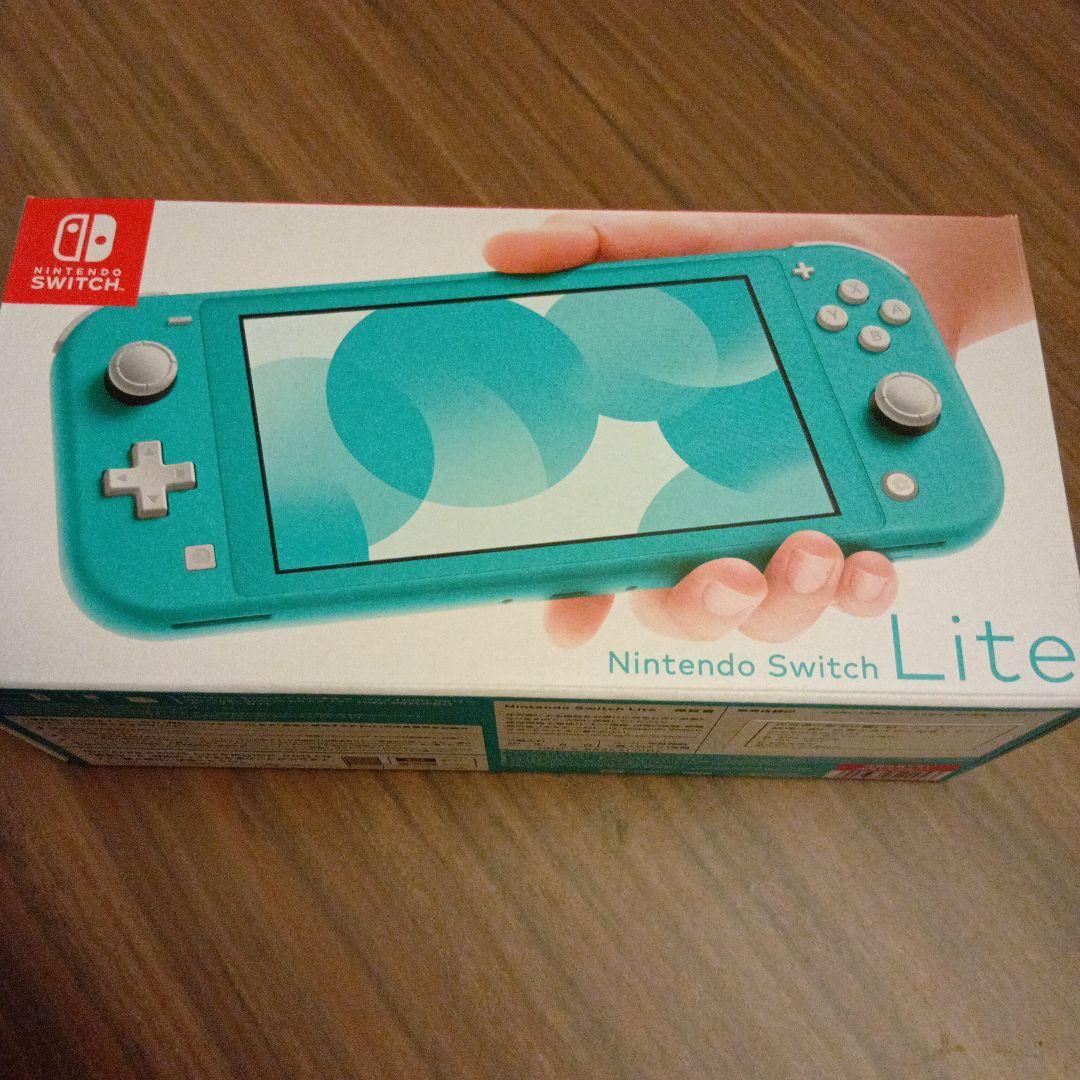 【新品】Nintendo Switch Lite 本体　ターコイズ 保証書付き