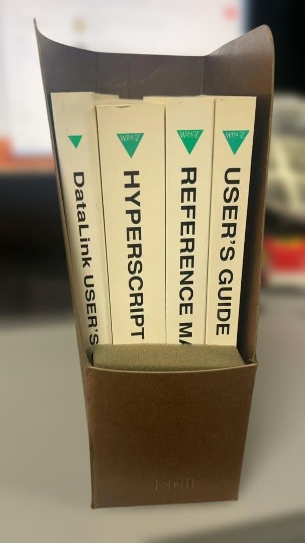 WINGZ マニュアル 4冊セット アスキー版 ほぼ未使用 外箱付き