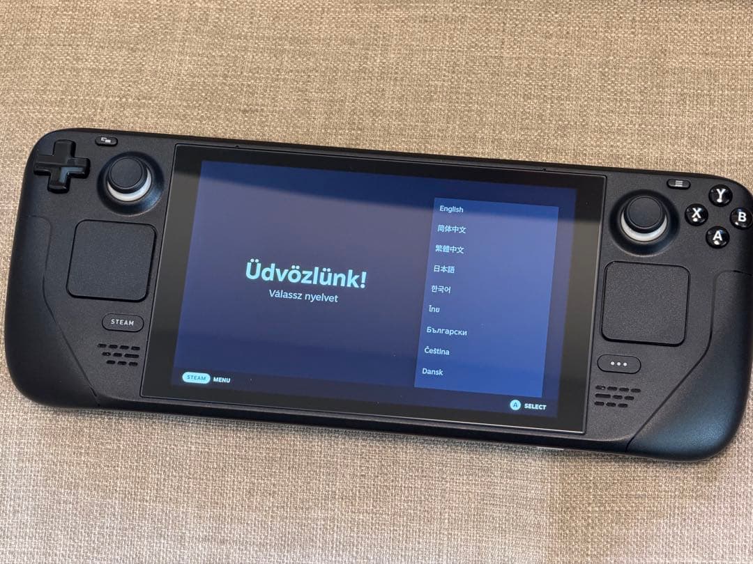 その他 SteamDeck 64GB LCD + MicroSD 256GB