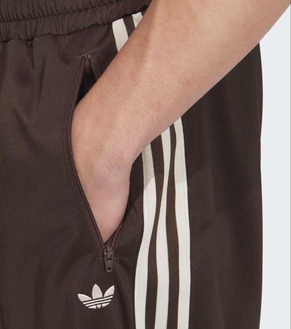 ベッケンバウアー　トラックパンツ　ジャージ アディダス　ブラウン　xs