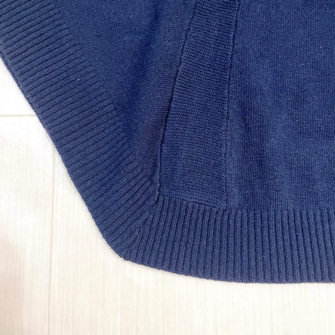 美品✨HYKE ニット ポンチョ ケープコート ウール