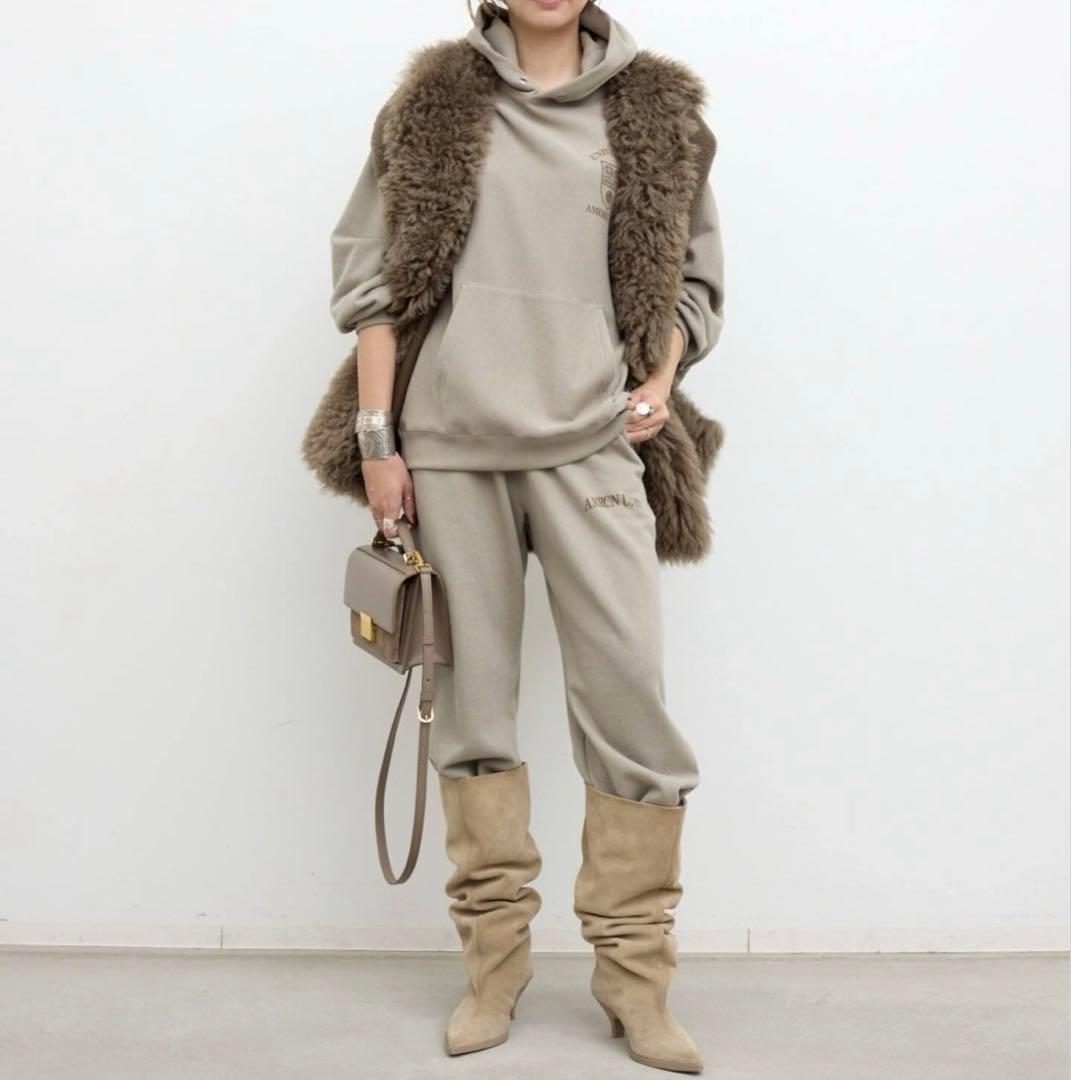 ☆美品☆【L'Appartement】AMERICANASWEAT HOODIE