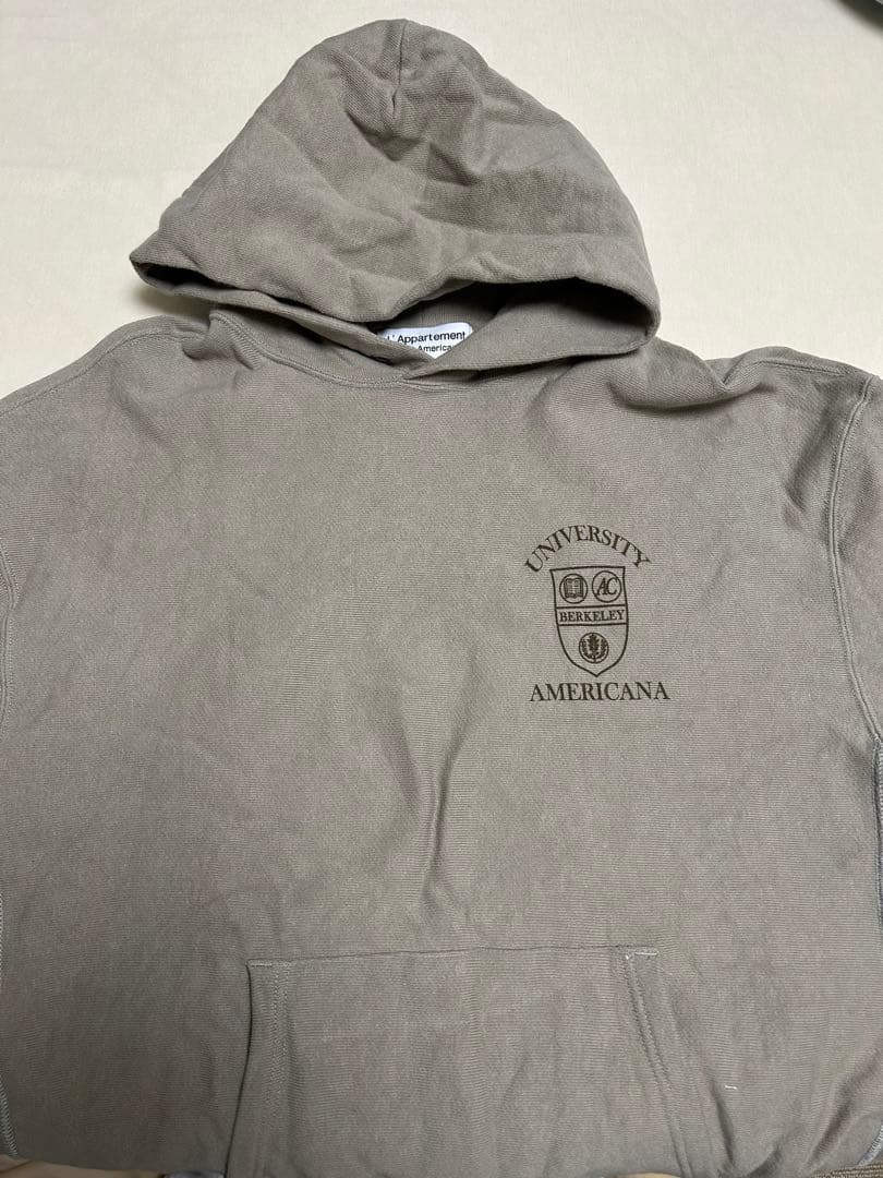 ☆美品☆【L'Appartement】AMERICANASWEAT HOODIE