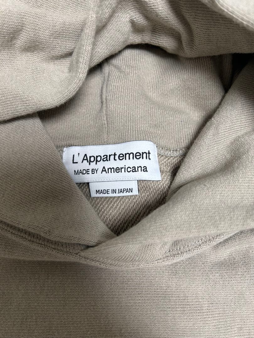 ☆美品☆【L'Appartement】AMERICANASWEAT HOODIE