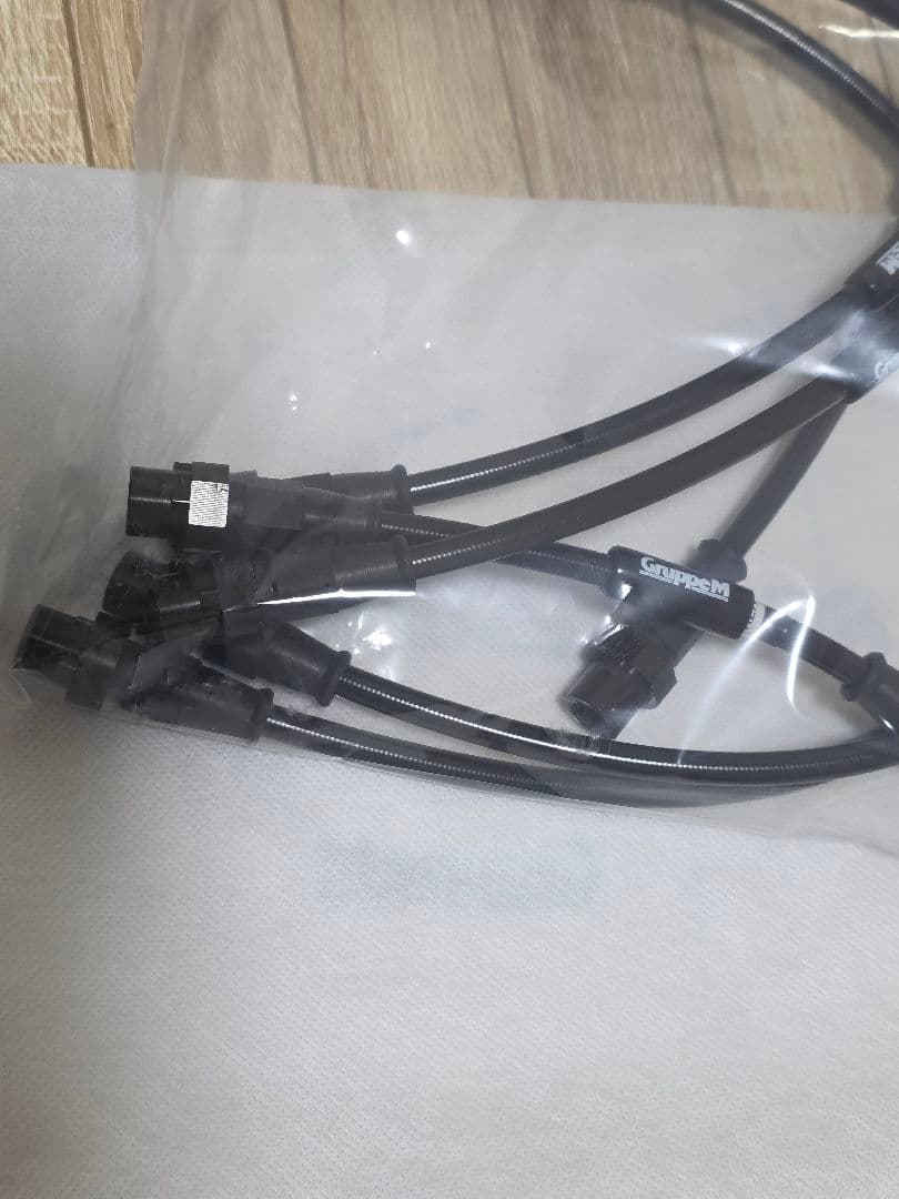  E92M3ステンメッシュ ブレーキホース Gruppe M 1台分
