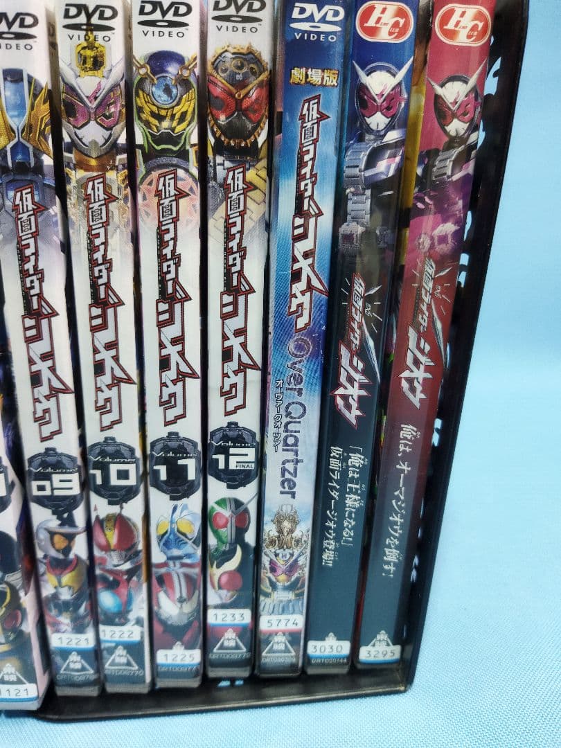 仮面ライダージオウ DVD 全12巻+関連DVD3本　合計15本セット