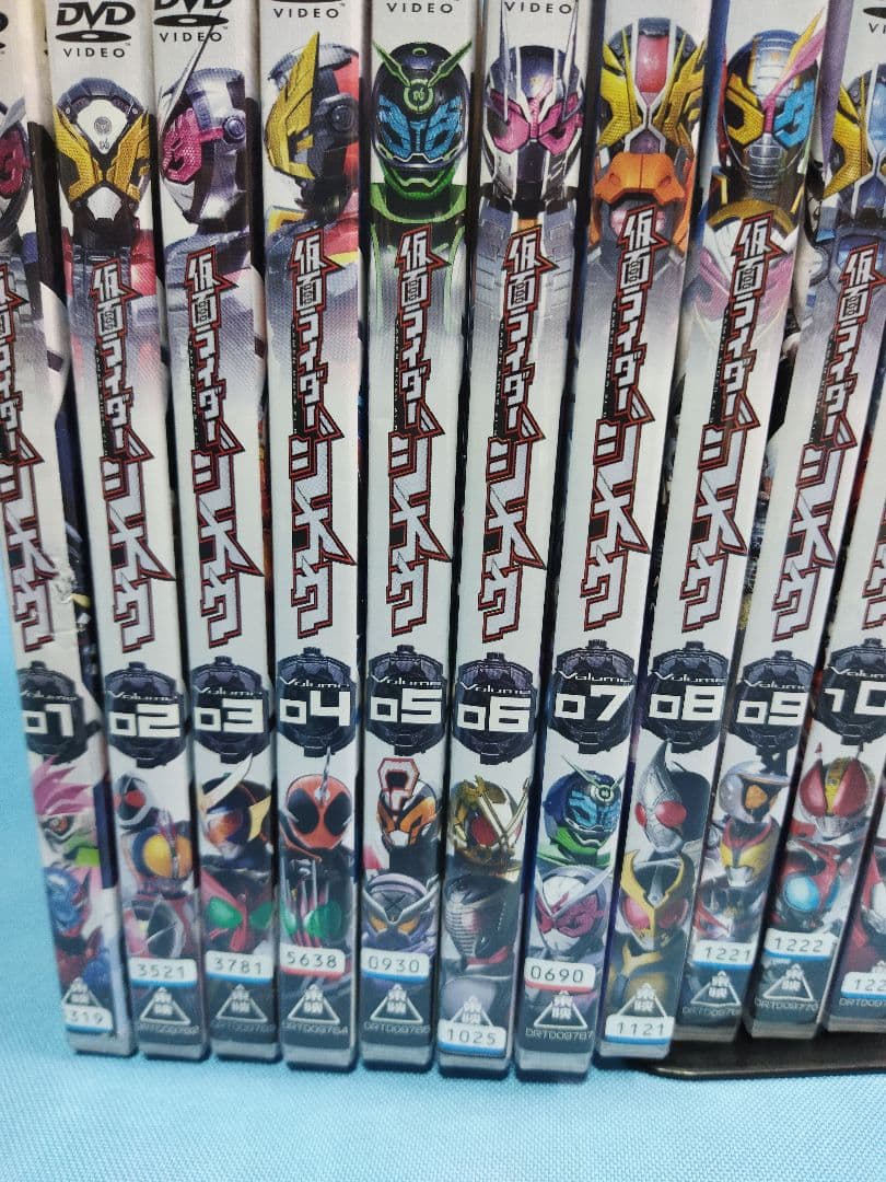 仮面ライダージオウ DVD 全12巻+関連DVD3本　合計15本セット