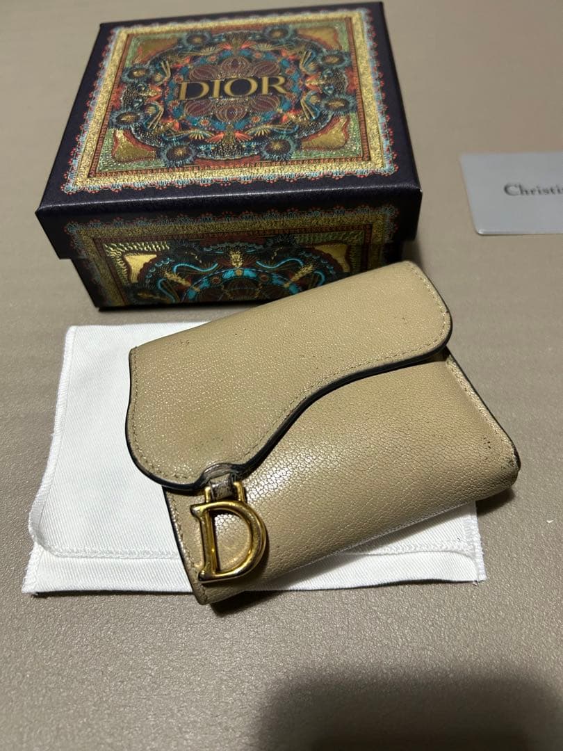ディオール Dior Saddle ロータス ウォレット
