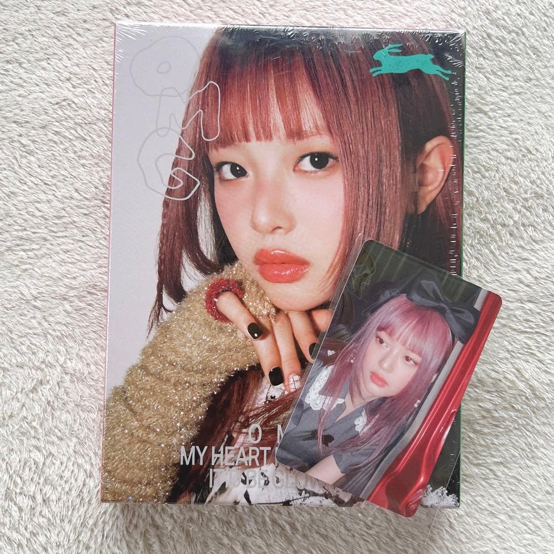 【値下げ】新品未開封 Newjeans OMG ハニ  特典トレカ付き