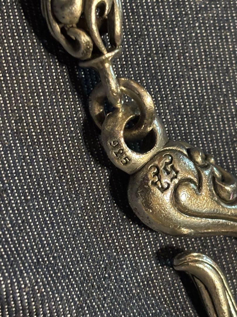 Lion Heart ウォレットチェーン　12ローラー　シルバー925