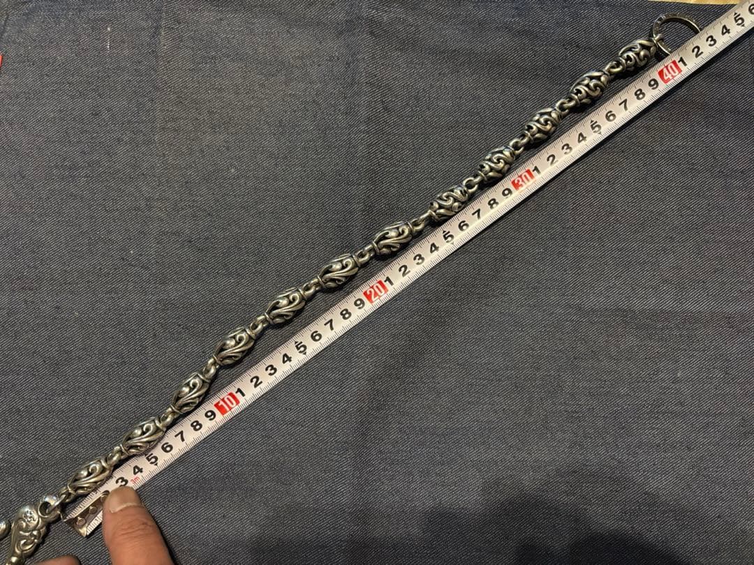 Lion Heart ウォレットチェーン　12ローラー　シルバー925