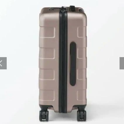 【新品未開封】無印良品 フロントオープンキャリーケース 32L ベージュ