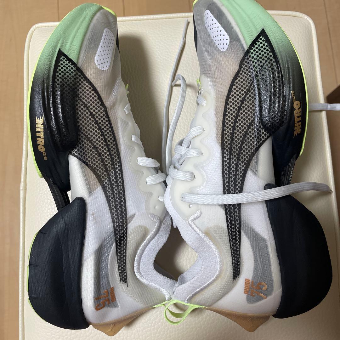 Puma ニトロエリート2グリーン25.5