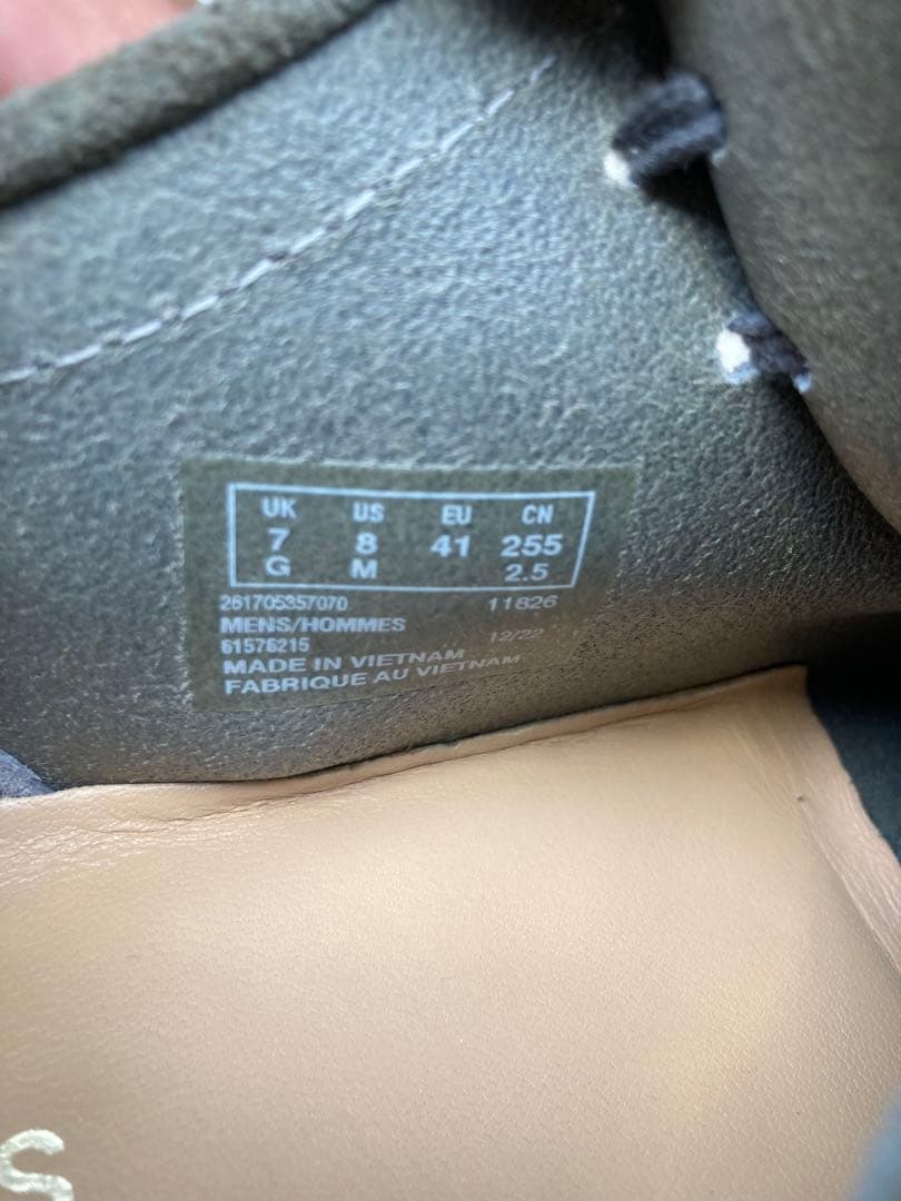 再値下げ！ships別注クラークスワラビー26cm