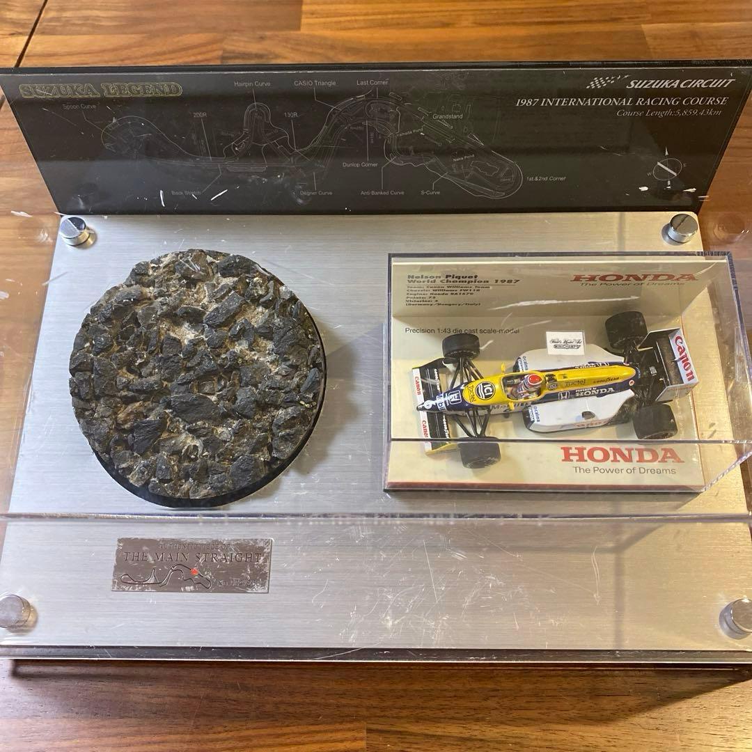 鈴鹿サーキット メインストレート アスファルト ／ 1987年 F1