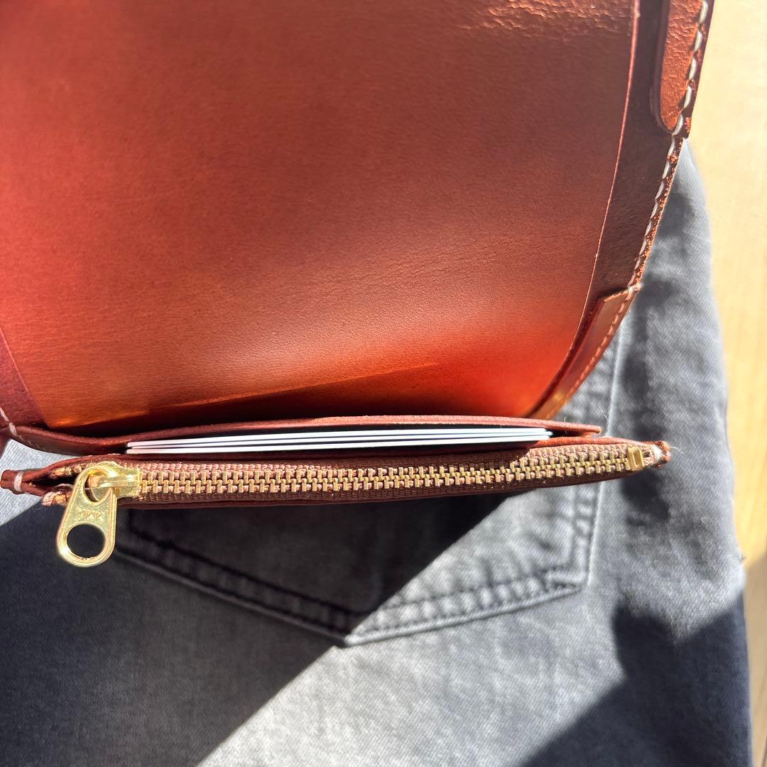 トラッカーウォレット　ショート　コンチョ