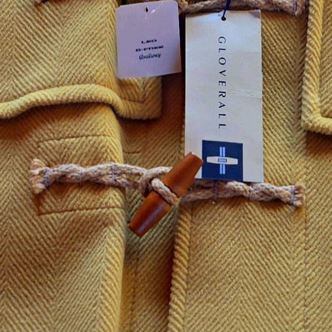 ✨新春セール✨未使用 グローバーオール ダッフルコート ヘリンボーン 英国製 L