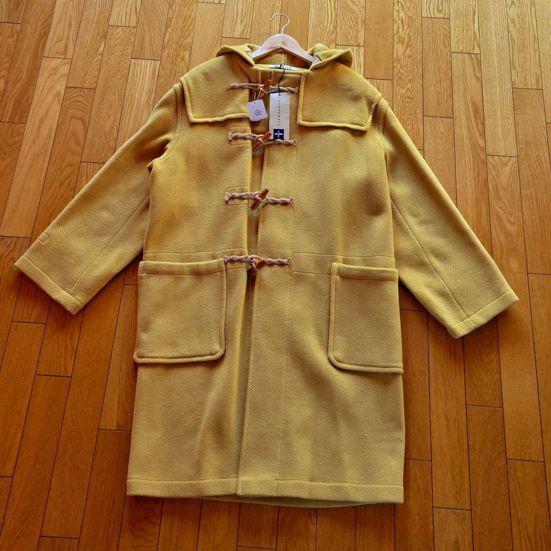 ✨新春セール✨未使用 グローバーオール ダッフルコート ヘリンボーン 英国製 L