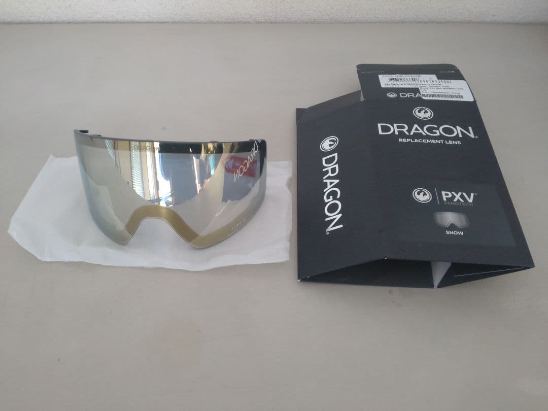 DRAGON PXV 　スペアレンズ LUMALENS J. GOLD ION