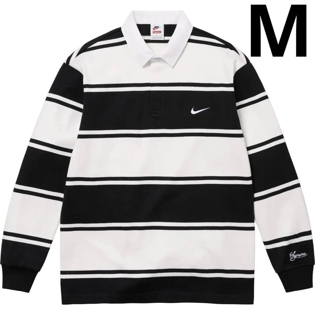 ウェア Supreme Nike Stripe Rugby Black M
