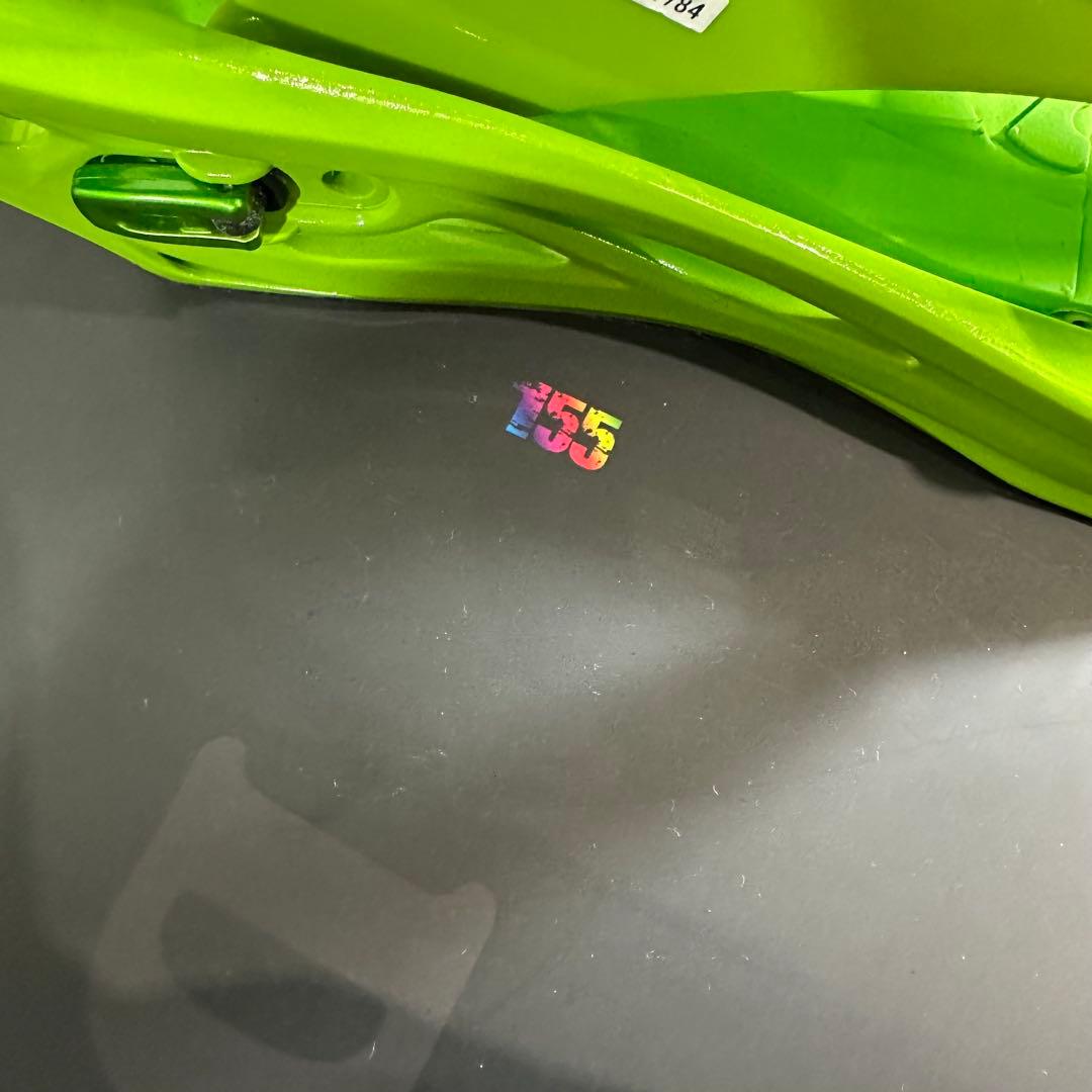 美品 November D4 155㎝ スノーボード板 バインディング