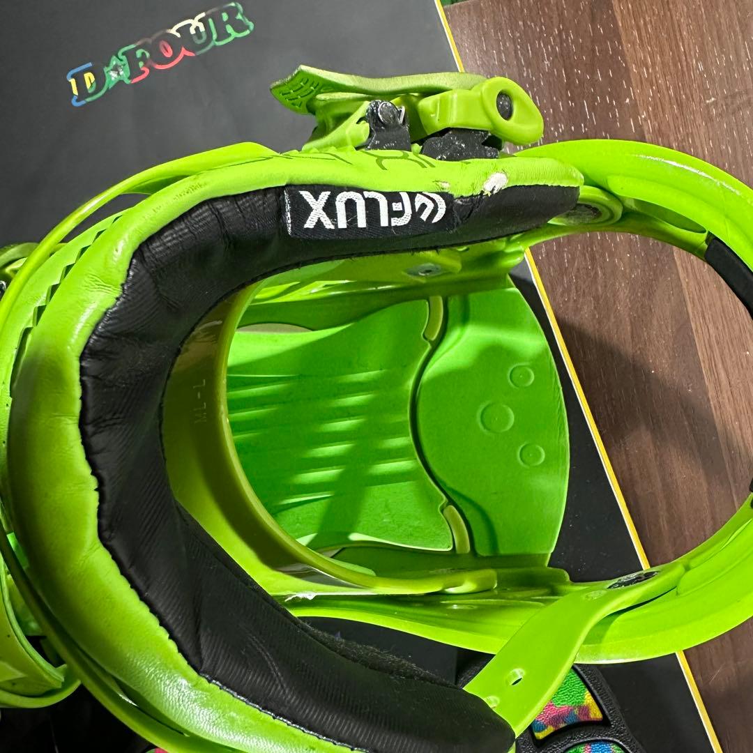 美品 November D4 155㎝ スノーボード板 バインディング