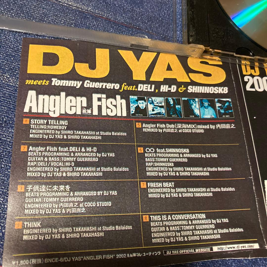 DJ YAS Angler Fish プロモ　非売品 邦楽CD