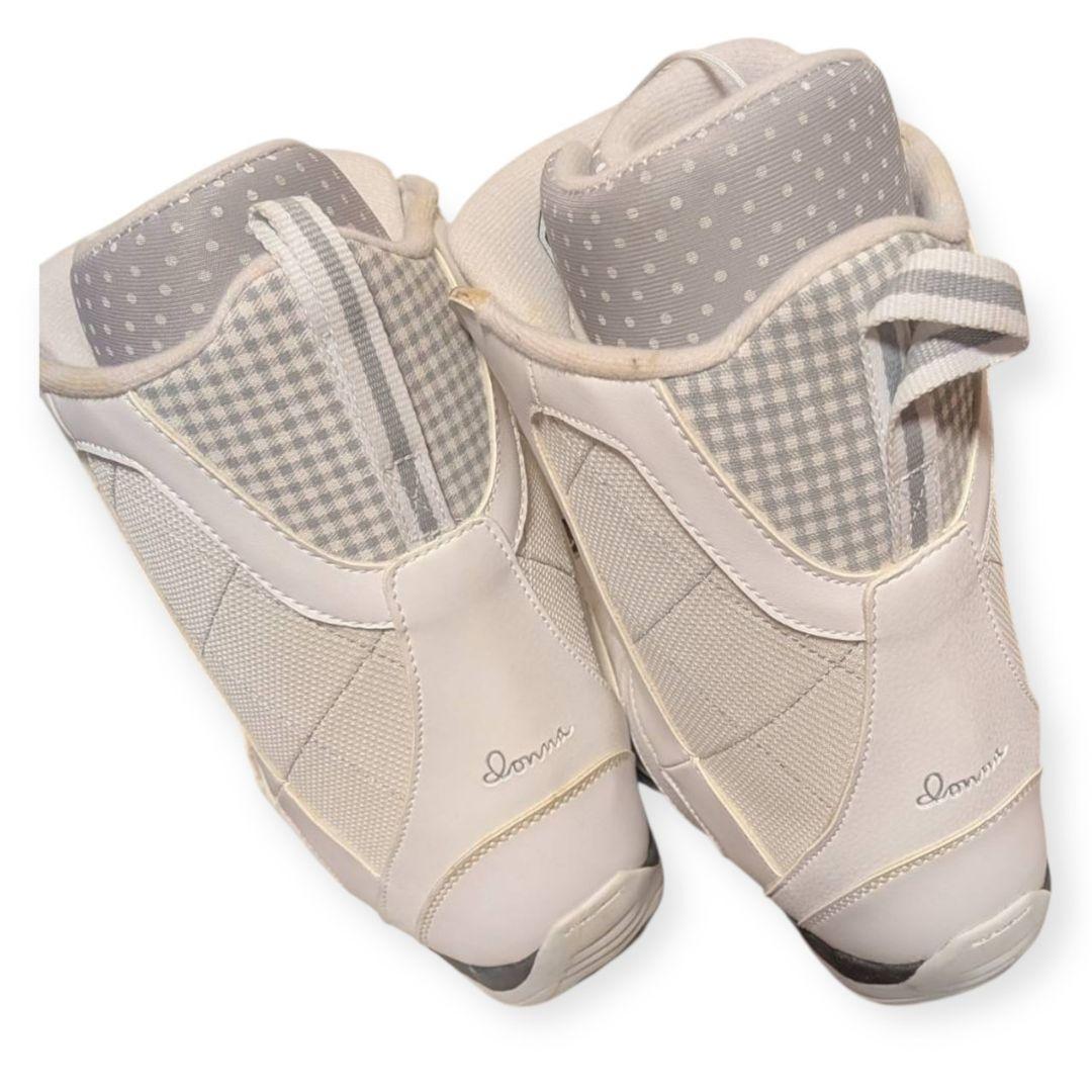 美品　RIDE 24cm レディース スノーボードブーツ BOA 白