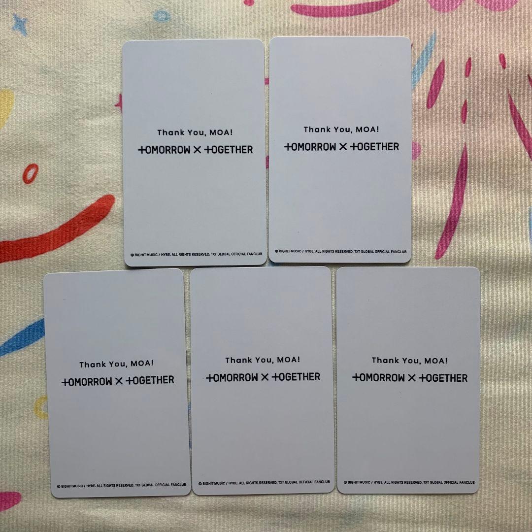 TXT 特典 紹介キャンペーン FC 新規入会 トレカ 5枚セット