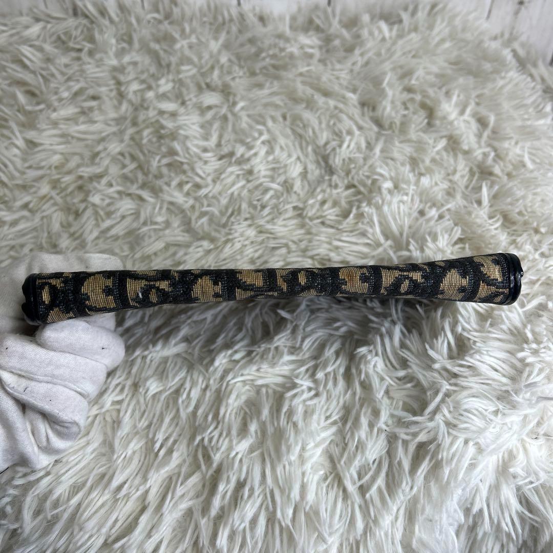 クリスチャンディオール オブリーク クラッチバッグ ジャガード　がま口