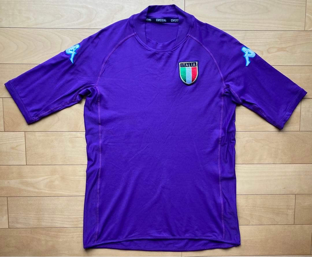 【幻】イタリア代表2000-02 「紫」激レア ユニフォーム 日本未発売 L