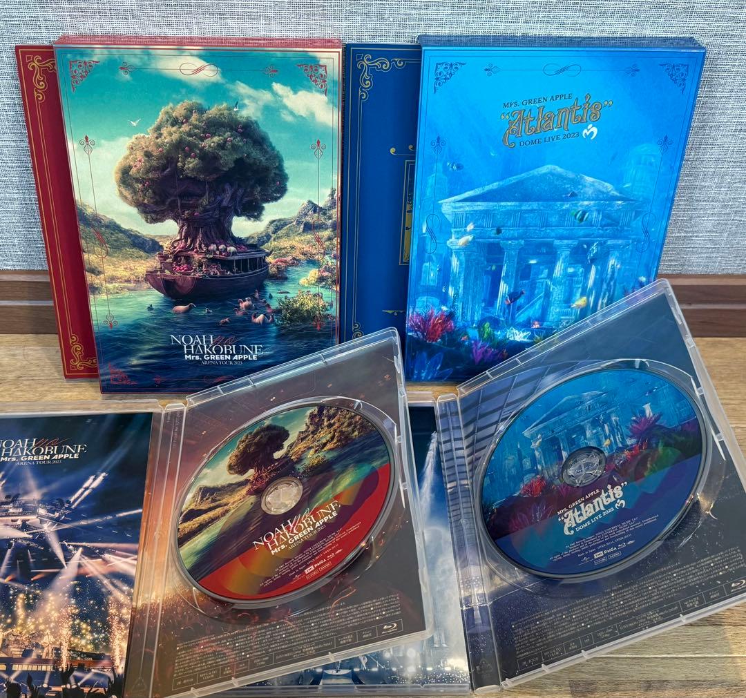 Mrs. GREEN APPLEノアの方舟 & Atlantis【初回限定盤】