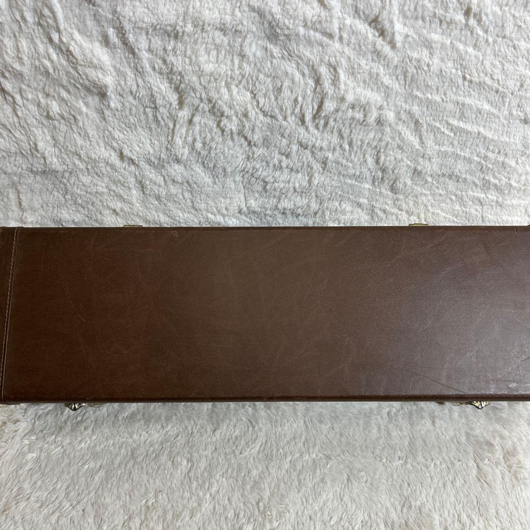 【美品】MINERVA ソプラノサックス　本体 ゴールド ケース付き