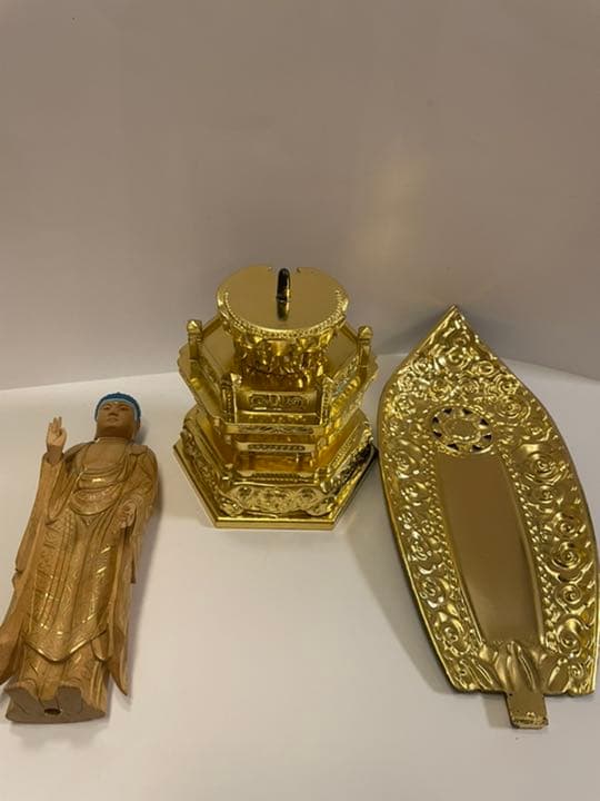 舟立阿弥陀如来像　浄土宗　仏像　仏具　5号