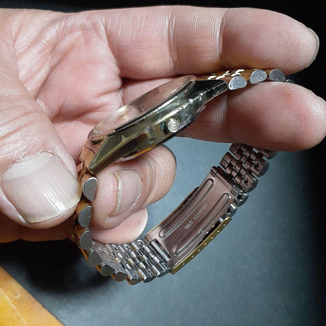 SEIKO キングクォーツ men's腕時計 稼働品